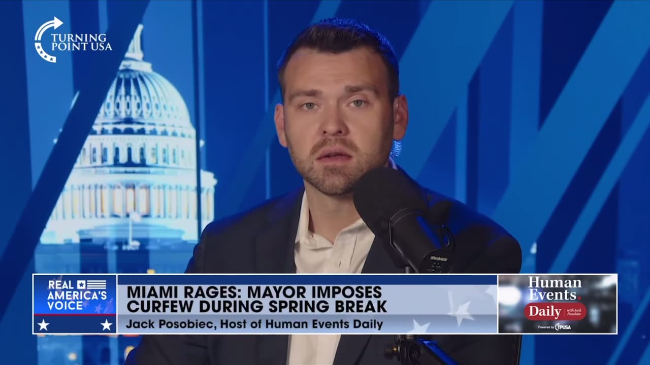 Jack Posobiec on the Spring beak riots in Miami FL / governor Ron DeSantis Do your job !