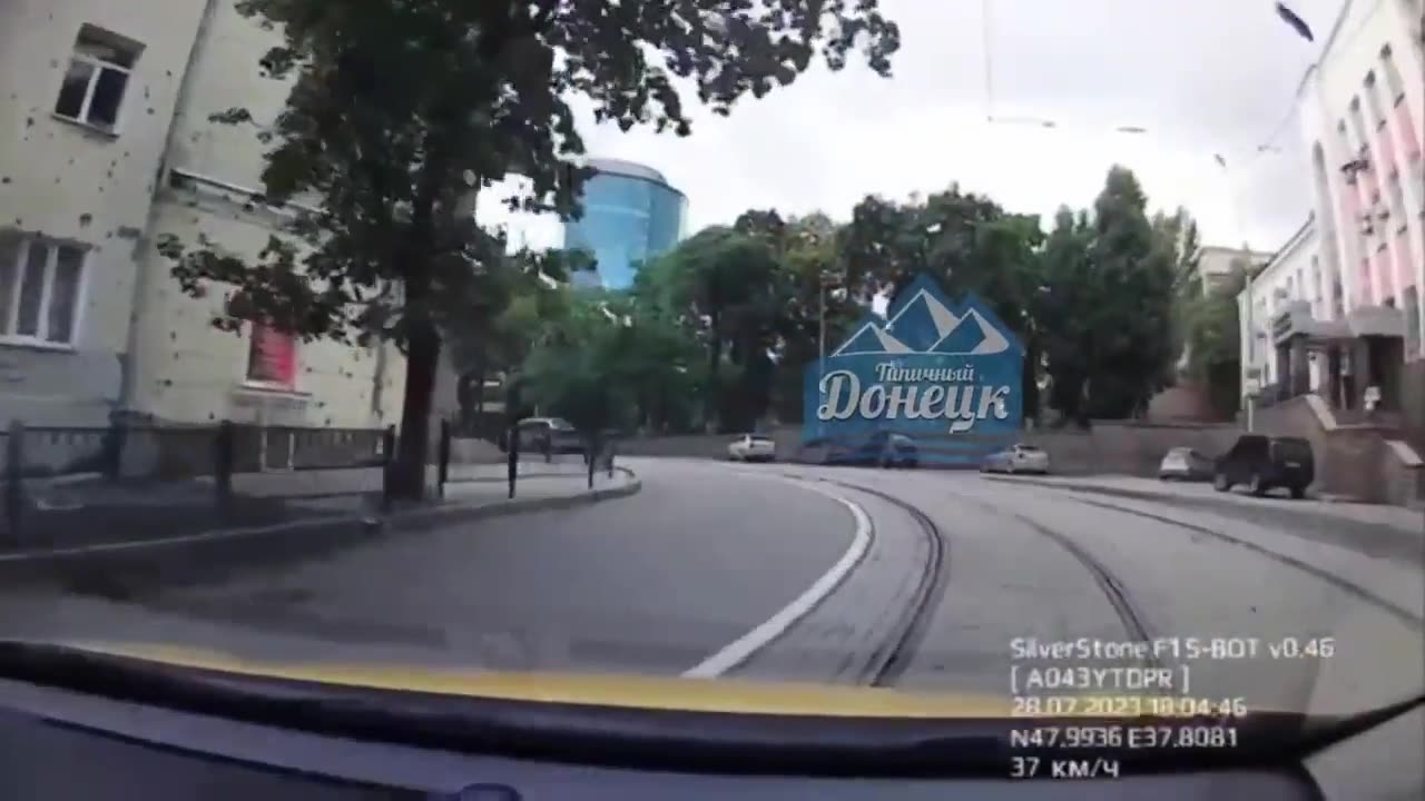 🚀 Rare Footage Dashcam Ukraine Russia War | Donetsk Ministry of Internal Affairs Strike | RCF