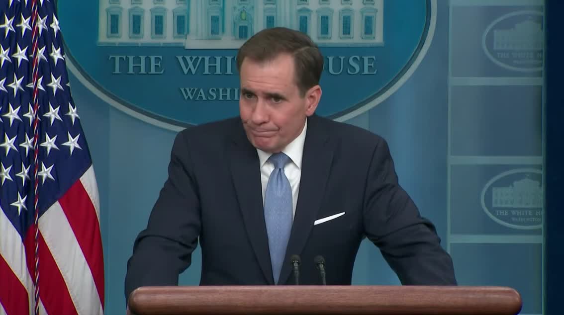 Peter Doocy asks John Kirby how hard it is to talk out of a SCIF with classified documents