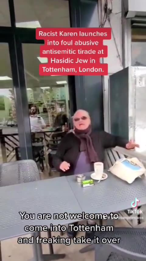 British Woman Spews Horrific Antisemitic Comments at Passing Jew