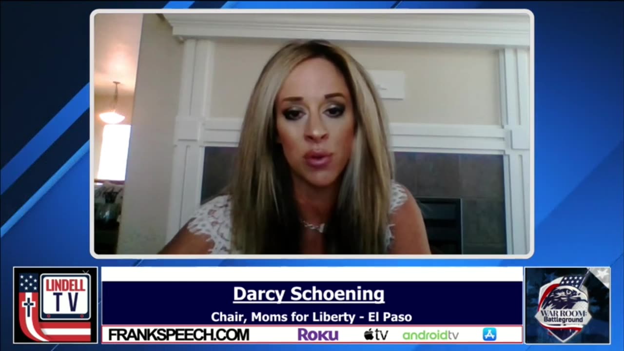 Darcy Schoening: Attack on Moms For Liberty, Schools Indoctrinating Kids, 'Breaking Down the Family'