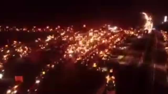 10,000 TRACTORS HAVE SEALED OFF BERLIN