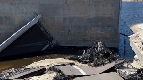 Reporting from the causeway leading to Sanibel Island after Hurricane Ian