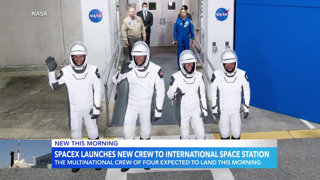 SPACE-X | launches new crew to international space station