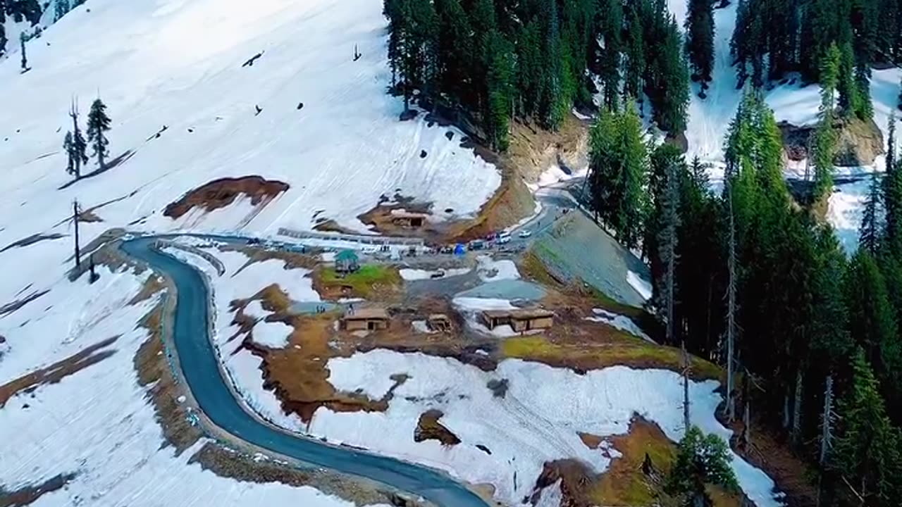 Kashmir Beauty ariel view