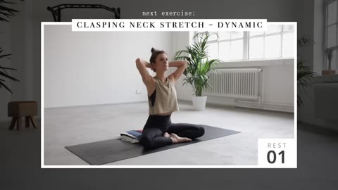 Yoga Stretches for Neck, Shoulder & Upper Back