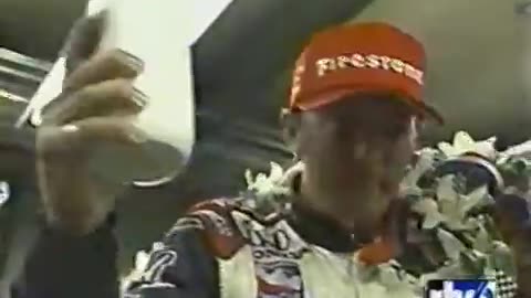 June 1, 2004 - A Big Payday for Buddy Rice After Indy 500 Win