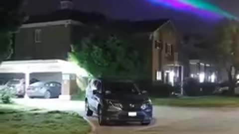 a strange light in the sky over Minnesota