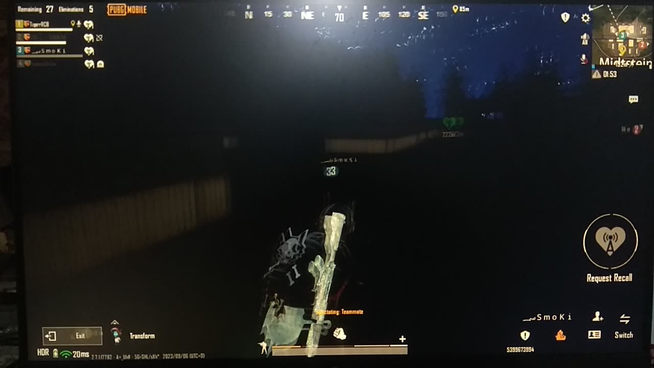 PUBG mobile night version