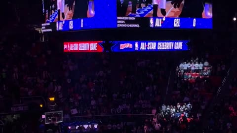 Ranveer singh introduce the 2023 NBA -- All star celebrity Game