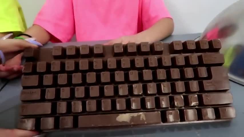 Chocolate Food vs Real Challenge!