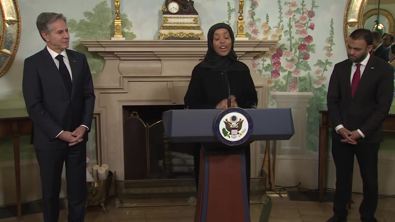 Secretary Blinken hosts and delivers remarks at a reception to celebrate Eid Al-Fitr at Blair House.