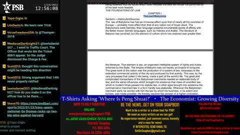 2022-01-23 12:00 EST - Sunday w/ Thumper