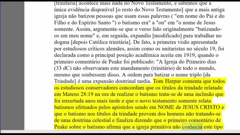 A Maior Farsa do Trinitarismo parte 10