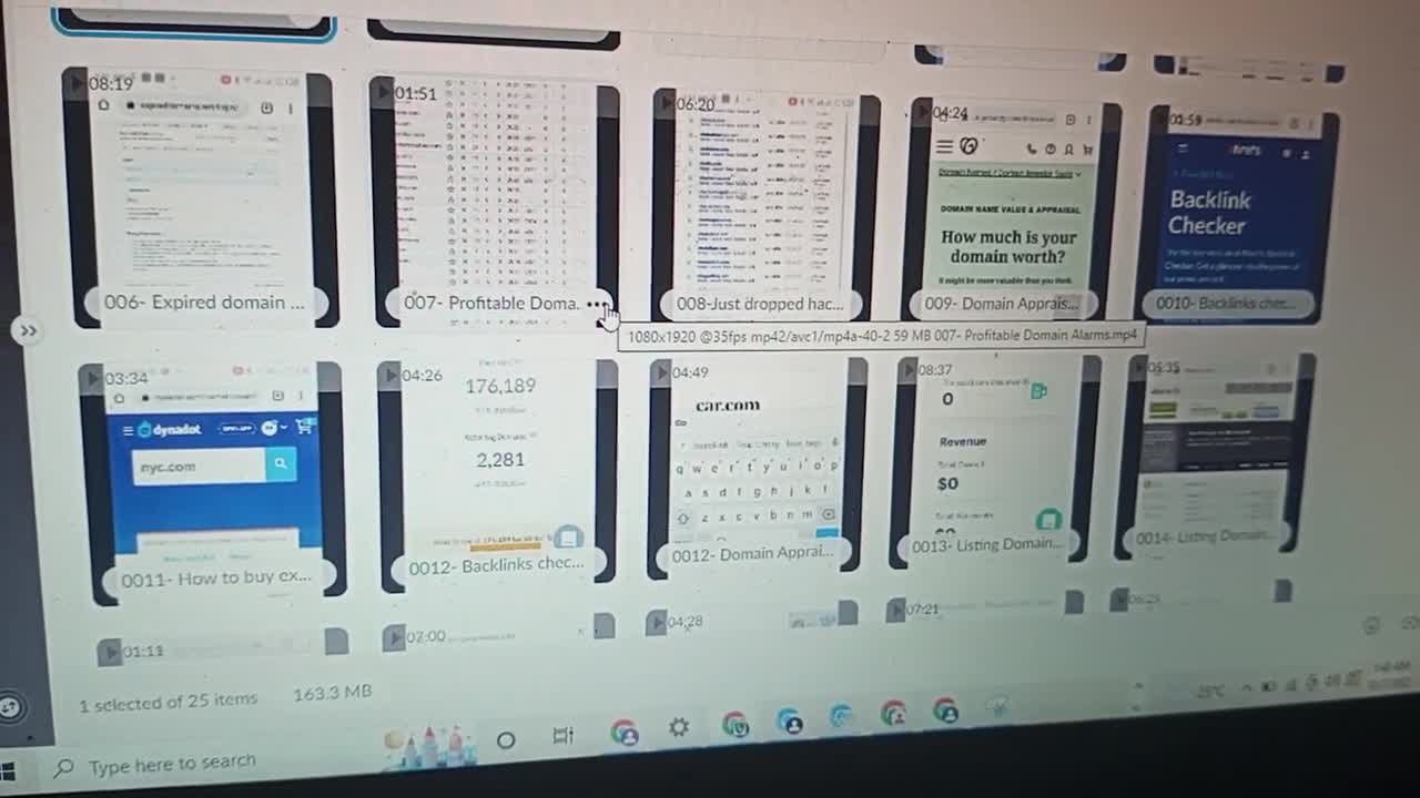 Smartphone Domain flipping