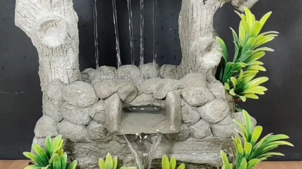 Let's make amazing waterfall at home