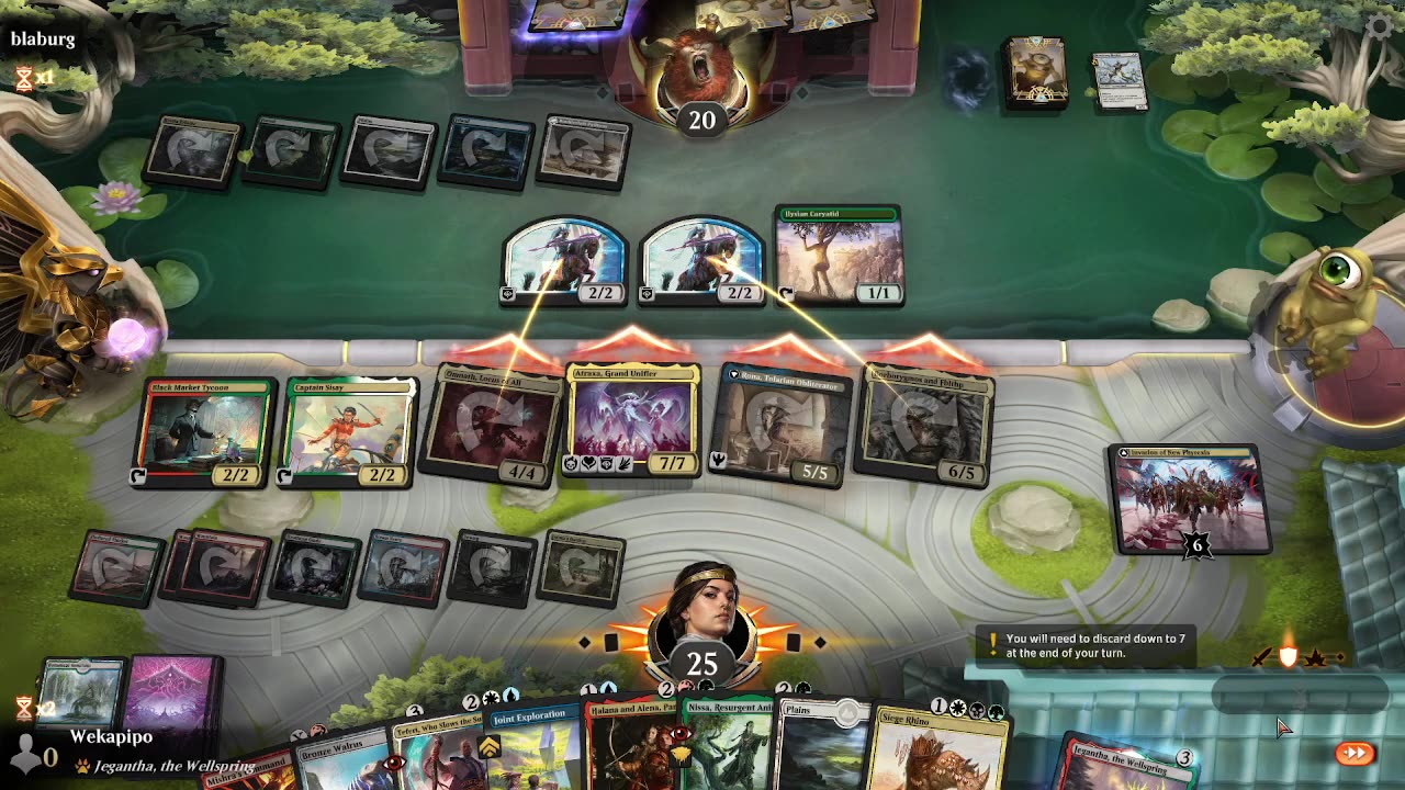 Drafting Chromatic Cube for the Salty Runback - Magic the Gathering Arena