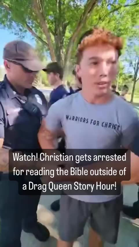 Young Man ARRESTED For Reading From Bible