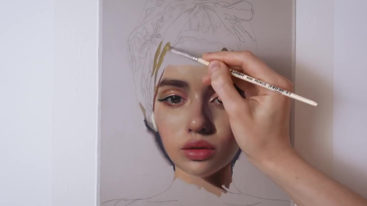 OIL PAINTING TIME-LAPSE