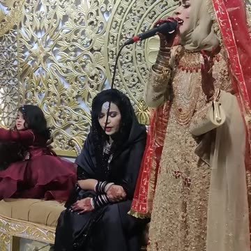 Meri Ulfat Madine Se Laiba Fatima with Ahmad wadding live Mehfil 2023