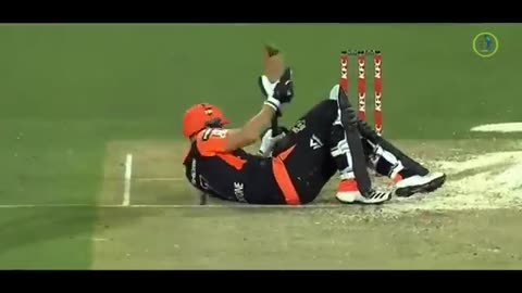 Comedy in cricket.