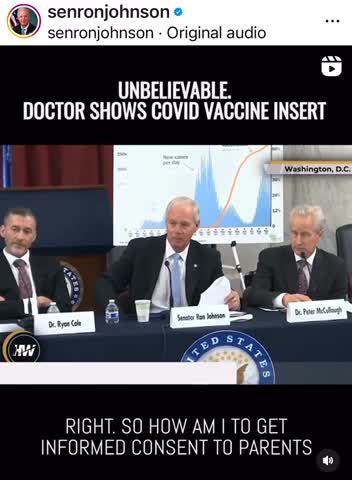 As I’ve been saying, for a year and a half when I saw with my own eyes, the blank vaccine inserts.