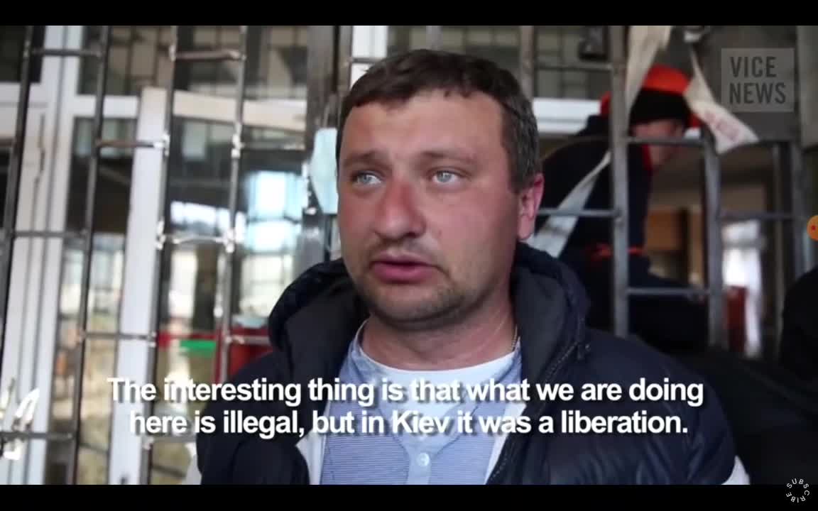 2014 Donetsk - get rid of Kiev government who give me headache