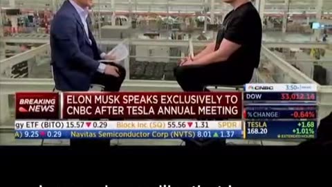 Elon Musk with a great answer.