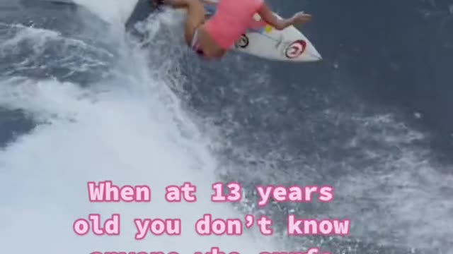 VeNescobian.When at 13 years old you don'tknowaoewho surfs