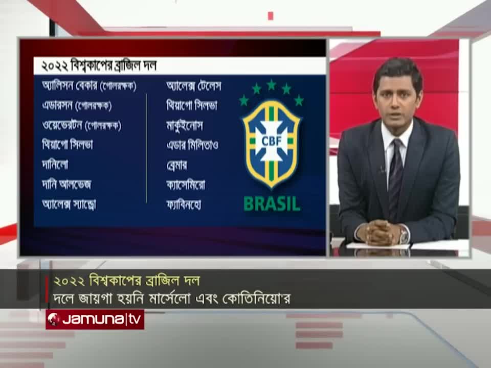 ফিফা বিশ্বকাপ ২০২২ এর জন্য স্কোয়াড ঘোষণা করেছে ব্রাজিল | Brazil World Cup Team