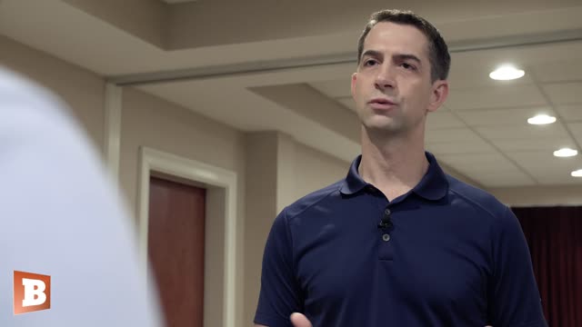 Tom Cotton: Hunter Biden's Art "Looks Like Coronavirus Got Sick with a Bacteria"