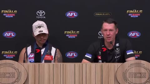 McRae | AFL Grand Final | Collingwood Press Conference