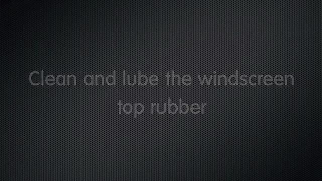 VW Volkswagen Eos roof leaks prevention and cleaning_Cut