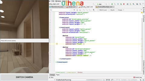 how to make camera in nandroid studio