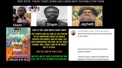 The Sons of Noah (Narration by Thoughts Camera Action)