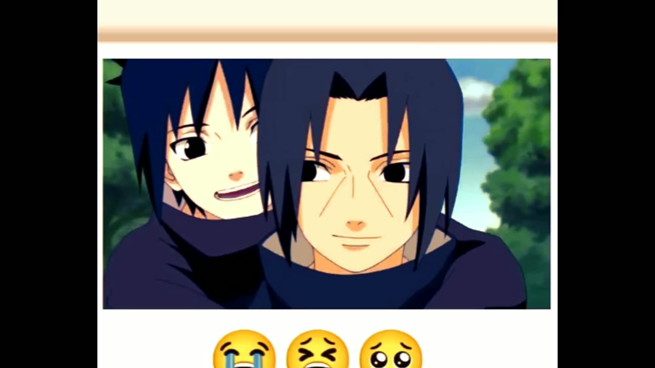 Itachi sacrifice everything for sasuke 😭😭😭