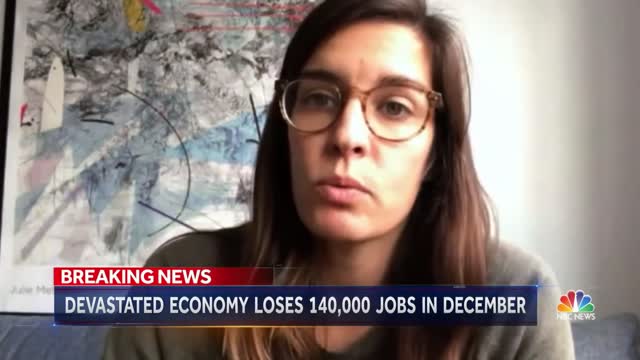 U.S. Economy Lost 140,000 Jobs In December NBC Nightly News