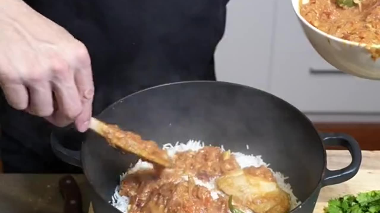 Cocking beryani