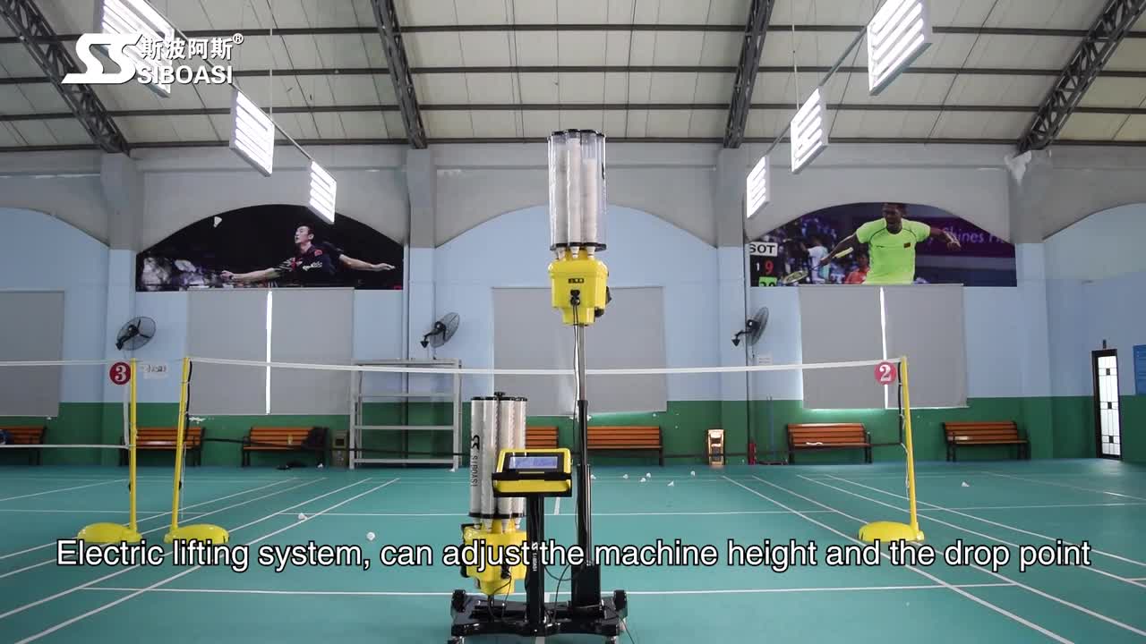 SIBOASI badminton shuttlecock shooting machine S8025