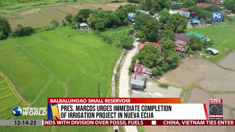 Pres. Marcos directs DA, NIA to complete irrigation projects in 4 months