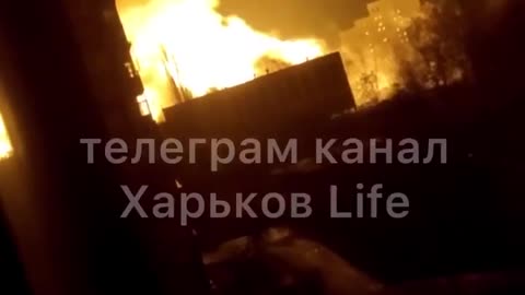 ️Consequences of the rocket attack in Kharkiv
