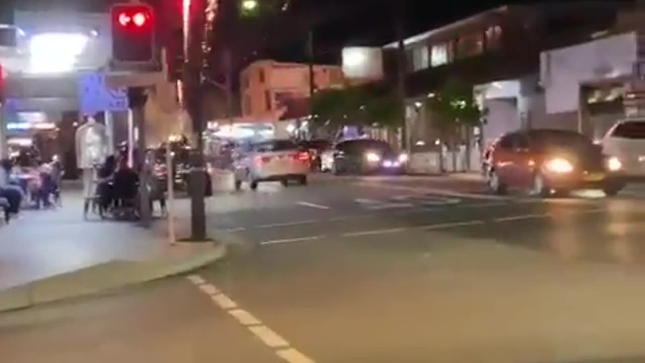 Hamas supporters celebrating yesterday's attack on Israel by partying in Sidney