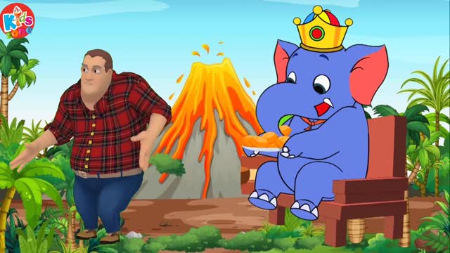 Hathi Raja Kaha Chale हाथी राजा कहाँ चले Hindi Nursery Rhymes Hindi Balgeet(2)