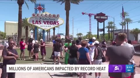 Millions of American impacted by record heat