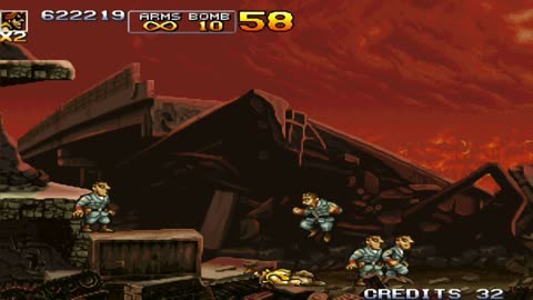 Metal Slug 5 Mission 05 Final #retrogaming #arcadegame #metalslug5 #nedeulers