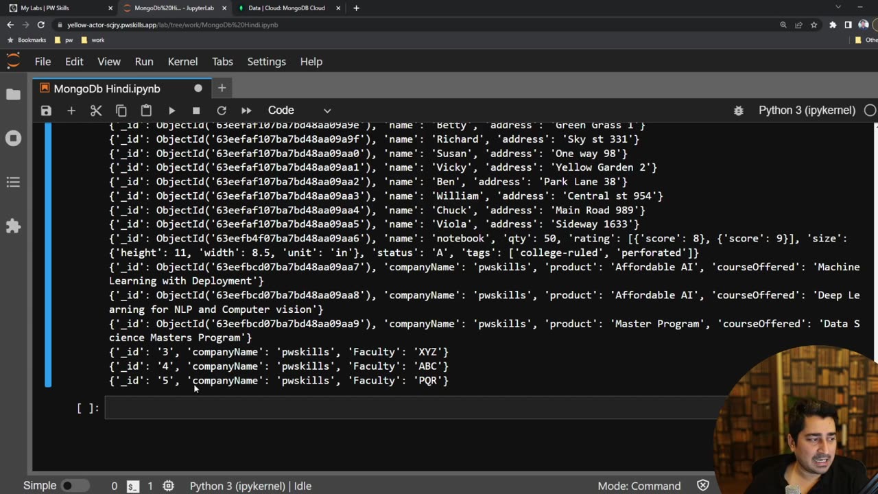 000. 17 Feb Working with MongoDB