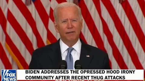 joe biden speech totally real