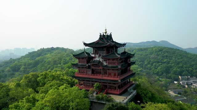 High hills surround the valley