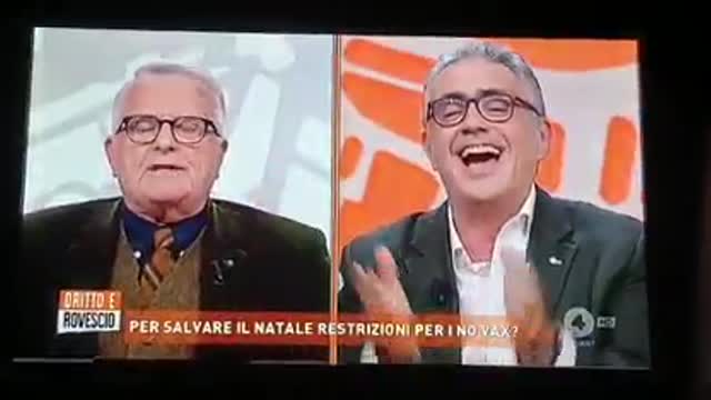 L'inutile Pregliasco viene umiliato da Alberto Contri