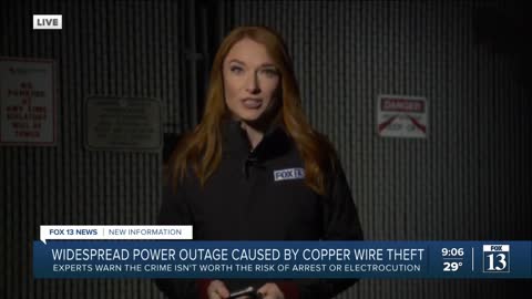 Copper theft leaves thousands in Sandy without power